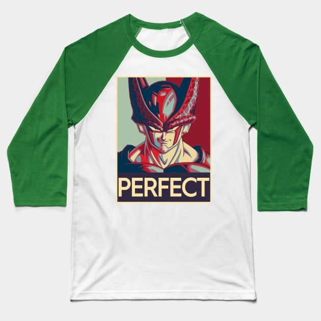 Perfect Cell Baseball T-Shirt by Insanity_Saint